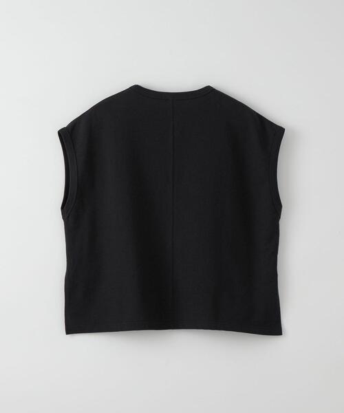 CITEN（シテン）の「＜CITEN＞ボックスシルエット ノースリーブトップ（Tシャツ/カットソー・レディース・ダークブラウン/ライトブルー/ブラック/ホワイト・FREE）」の11枚目の写真