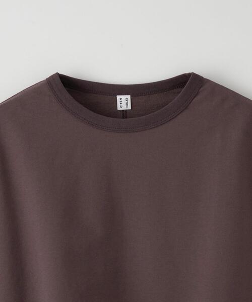 CITEN（シテン）の「＜CITEN＞ボックスシルエット ノースリーブトップ（Tシャツ/カットソー・レディース・ダークブラウン/ライトブルー/ブラック/ホワイト・FREE）」の16枚目の写真
