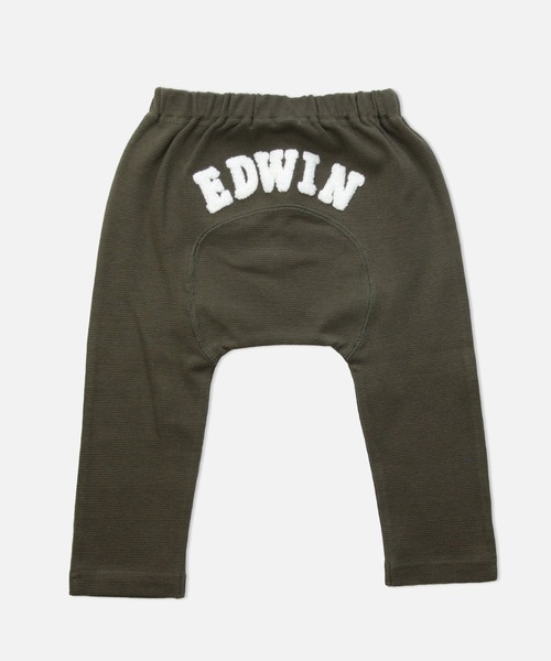 EDWIN（エドウィン）の「EDWIN/エドウイン ストレッチモンキーパンツ（その他パンツ・キッズ・ブラック/カーキ/サックスブルー/グレー/ブルー/ミント/マスタード/モカ/オレンジ/ネイビー/ベージュ/パープル/ピンク/ホワイト・100cm/90cm/80ｃｍ）」の6枚目の写真