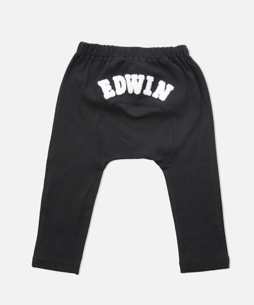 EDWIN（エドウィン）の「EDWIN/エドウイン ストレッチモンキーパンツ（その他パンツ・キッズ・ブラック/カーキ/サックスブルー/グレー/ブルー/ミント/マスタード/モカ/オレンジ/ネイビー/ベージュ/パープル/ピンク/ホワイト・100cm/90cm/80ｃｍ）」の3枚目の写真