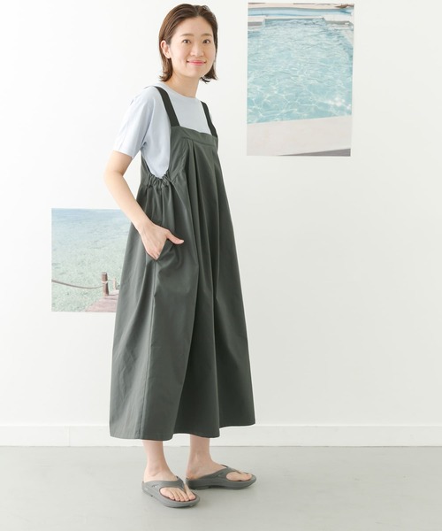 add fabrics ワークジャンパースカート（ワンピース）｜URBAN