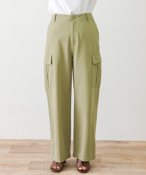 URBAN RESEARCH Sonny Label(アーバンリサーチサニーレーベル)の「ストレートカーゴパンツ(カーゴパンツ・レディース・カーキ/ベージュ・36/38)」の11枚目の写真