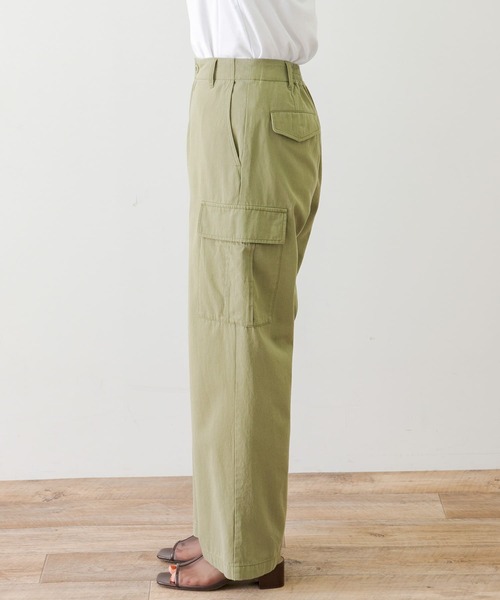 URBAN RESEARCH Sonny Label(アーバンリサーチサニーレーベル)の「ストレートカーゴパンツ(カーゴパンツ・レディース・カーキ/ベージュ・36/38)」の12枚目の写真