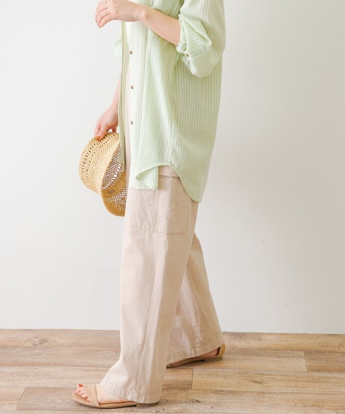 URBAN RESEARCH Sonny Label(アーバンリサーチサニーレーベル)の「ストレートカーゴパンツ(カーゴパンツ・レディース・カーキ/ベージュ・36/38)」の20枚目の写真