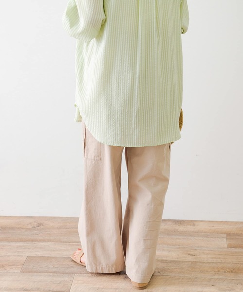 URBAN RESEARCH Sonny Label(アーバンリサーチサニーレーベル)の「ストレートカーゴパンツ(カーゴパンツ・レディース・カーキ/ベージュ・36/38)」の22枚目の写真