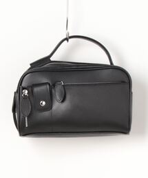 KAZZU SELECT（カッズセレクト）の「2層式大容量メンズ本革セカンドバッグ（ボストンバッグ）」