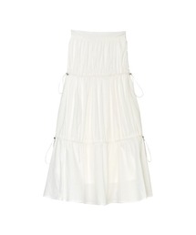 ドロストギャザーフレアスカート