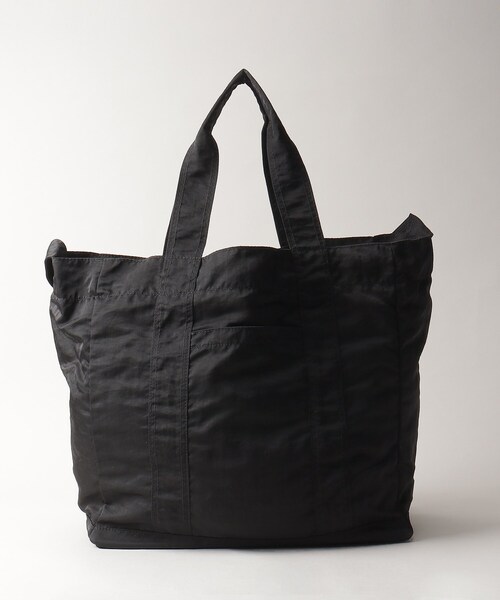 THE SHOP TK (ザ ショップ ティーケー )の「◆2WAYウォッシャブルナイロンビッグショルダーバッグ(ショルダーバッグ・メンズ・ベージュ/ブラック/チャコールグレー・00)」の1枚目の写真