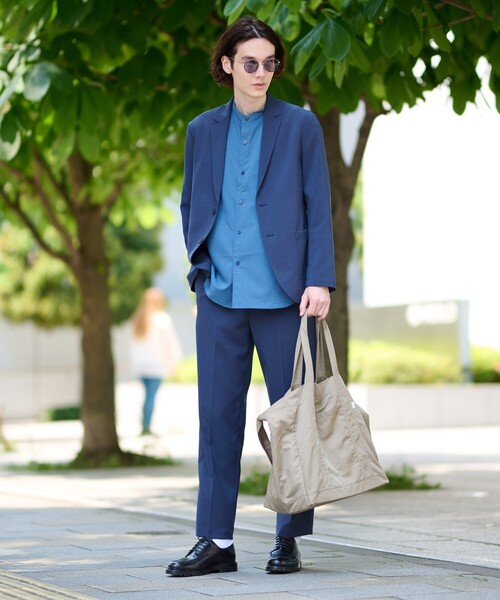 THE SHOP TK (ザ ショップ ティーケー )の「◆2WAYウォッシャブルナイロンビッグショルダーバッグ(ショルダーバッグ・メンズ・ベージュ/ブラック/チャコールグレー・00)」の21枚目の写真