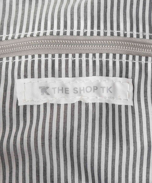 THE SHOP TK (ザ ショップ ティーケー )の「◆2WAYウォッシャブルナイロンビッグショルダーバッグ(ショルダーバッグ・メンズ・ベージュ/ブラック/チャコールグレー・00)」の10枚目の写真