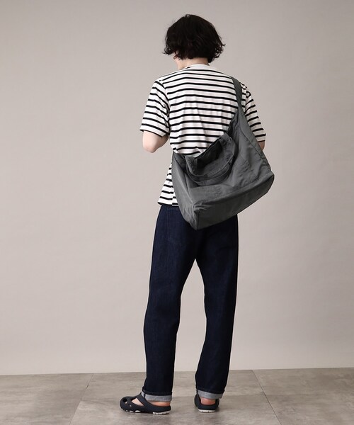 THE SHOP TK (ザ ショップ ティーケー )の「◆2WAYウォッシャブルナイロンビッグショルダーバッグ(ショルダーバッグ・メンズ・ベージュ/ブラック/チャコールグレー・00)」の13枚目の写真