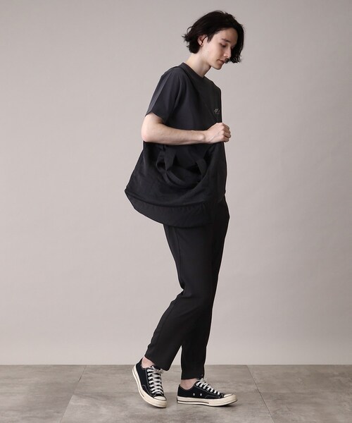 THE SHOP TK (ザ ショップ ティーケー )の「◆2WAYウォッシャブルナイロンビッグショルダーバッグ(ショルダーバッグ・メンズ・ベージュ/ブラック/チャコールグレー・00)」の19枚目の写真