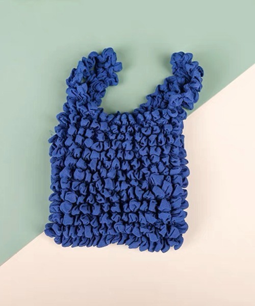 Chick（チック）の「▲popcorn bag/ポップコーンバッグ（ハンドバッグ・レディース・ネイビー/ピンク/グレー/ブラック・FREE）」の3枚目の写真