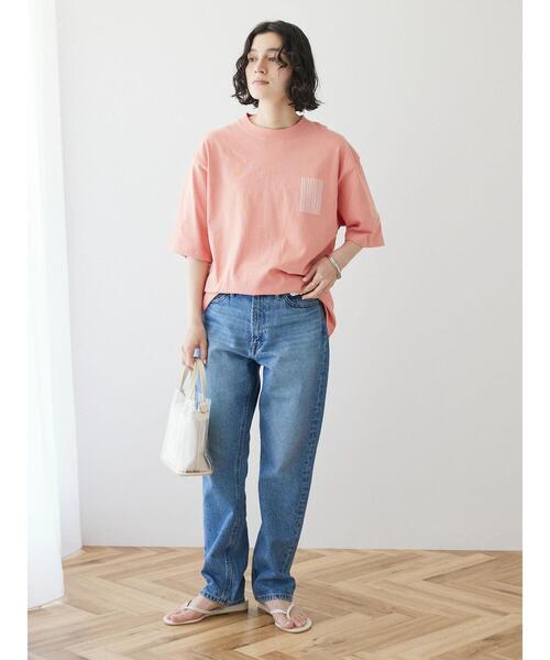 CRAFT STANDARD BOUTIQUE(クラフトスタンダードブティック)の「MINORITY TEE(Tシャツ/カットソー・レディース・ブラック/ライトピンク/杢グレー・M/XL/L)」の19枚目の写真