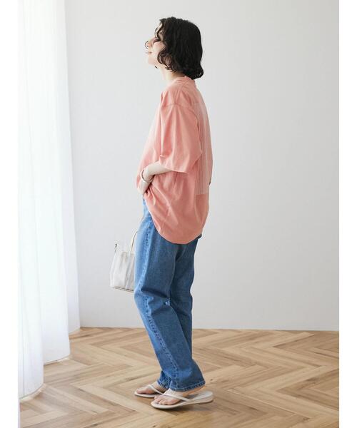 CRAFT STANDARD BOUTIQUE(クラフトスタンダードブティック)の「MINORITY TEE(Tシャツ/カットソー・レディース・ブラック/ライトピンク/杢グレー・M/XL/L)」の18枚目の写真