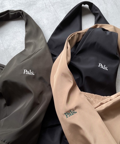 CANAL JEAN（キャナルジーン）の「choice_cnl(チョイス) "Pals."刺繍ショルダーバッグ（ショルダーバッグ・レディース・ベージュ/ブラック/チャコールグレー・ONE SIZE）」の9枚目の写真