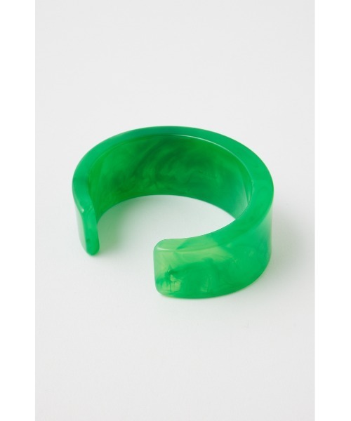 MOUSSY(マウジー)の「MARBLE BANGLE セット(バングル/リストバンド・レディース・イエロー/グリーン・FREE)」の16枚目の写真