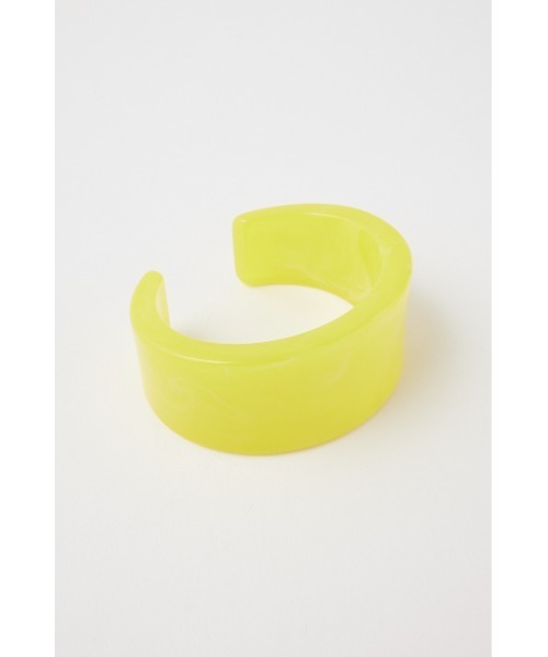 MOUSSY(マウジー)の「MARBLE BANGLE セット(バングル/リストバンド・レディース・イエロー/グリーン・FREE)」の13枚目の写真