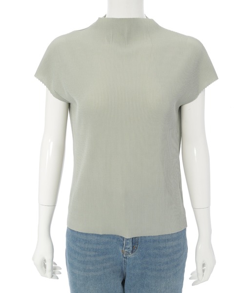 fifth（フィフス）の「プチハイリブカットソー（Tシャツ/カットソー・レディース・ライトグリーン/ホワイト・M）」の8枚目の写真