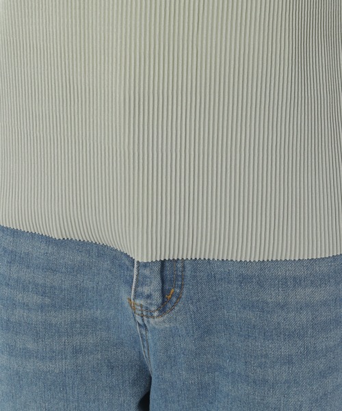 fifth（フィフス）の「プチハイリブカットソー（Tシャツ/カットソー・レディース・ライトグリーン/ホワイト・M）」の15枚目の写真