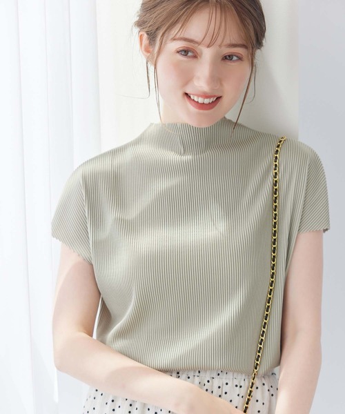 fifth（フィフス）の「プチハイリブカットソー（Tシャツ/カットソー・レディース・ライトグリーン/ホワイト・M）」の13枚目の写真