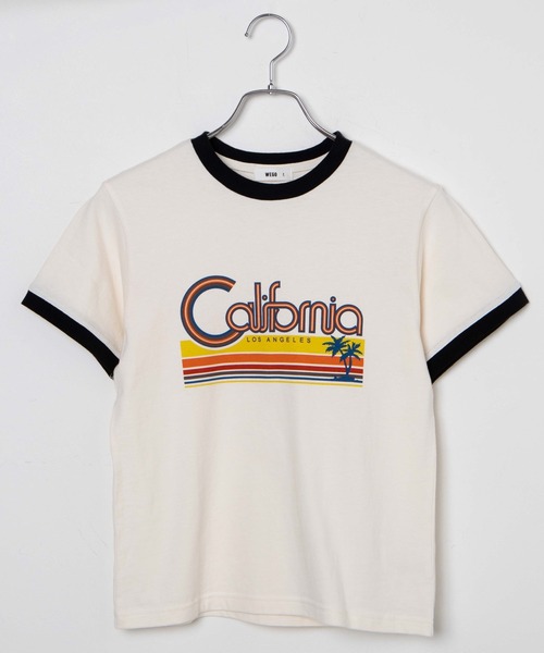 WEGO（ウィゴー）の「WEGO/ヴィンテージライクリンガーＴ（Tシャツ/カットソー・レディース・イエロー/ホワイト/オフホワイト・FREE）」の22枚目の写真