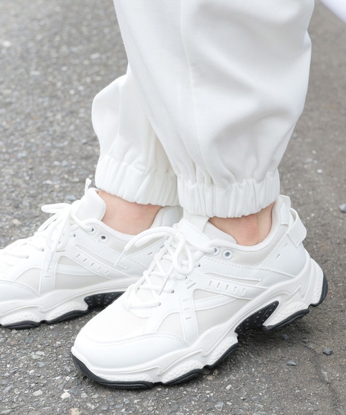 Honeys（ハニーズ）の「カーゴスウェットパンツ（カーゴパンツ・レディース・ブラック/カーキ/杢グレー/アイボリー・SS/S/M/L/LL）」の11枚目の写真