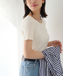 《追加2》ランダムリブ半袖Tシャツ