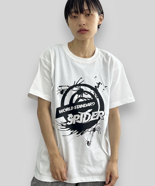 WORLD STANDARD/ワールドスタンダード スパイダープリント 半袖Tシャツ WSHT-002（Tシャツ/カットソー）｜WORLD STANDARD（ワールドスタンダード） 4,959円
