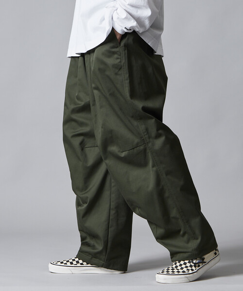 【シェリーマム】　ミリタリーグリーンサイズ2　サーカスパンツ シェリーマム】 ミリタリーグリーンサイズ2 サーカスパンツ シェリー