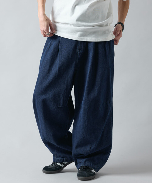 限定展開 ワイドシルエット ミリタリーサーカスパンツ/スノーパンツ（カーゴパンツ）｜FREAK'S STORE（フリークスストア）