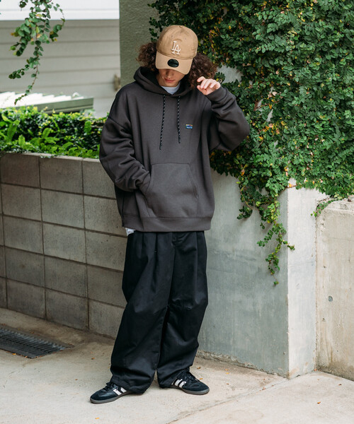 セール】限定展開 ワイドシルエット ミリタリーサーカスパンツ/スノー
