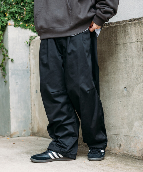 限定展開 ワイドシルエット ミリタリーサーカスパンツ/スノーパンツ