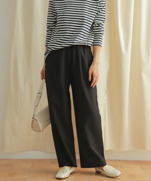 URBAN RESEARCH DOORS(アーバンリサーチドアーズ)の「イージーケアストレートパンツ(その他パンツ・レディース・チャコールグレー/ブラック・MEDIUM)」の15枚目の写真