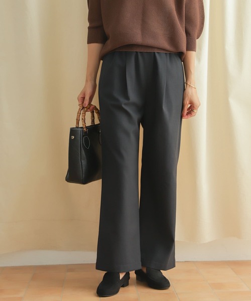 URBAN RESEARCH DOORS(アーバンリサーチドアーズ)の「イージーケアストレートパンツ(その他パンツ・レディース・チャコールグレー/ブラック・MEDIUM)」の17枚目の写真