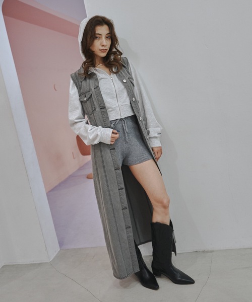 BLONDEY（ブロンディ）の「デニムロングワンピース（ワンピース）」 - WEAR