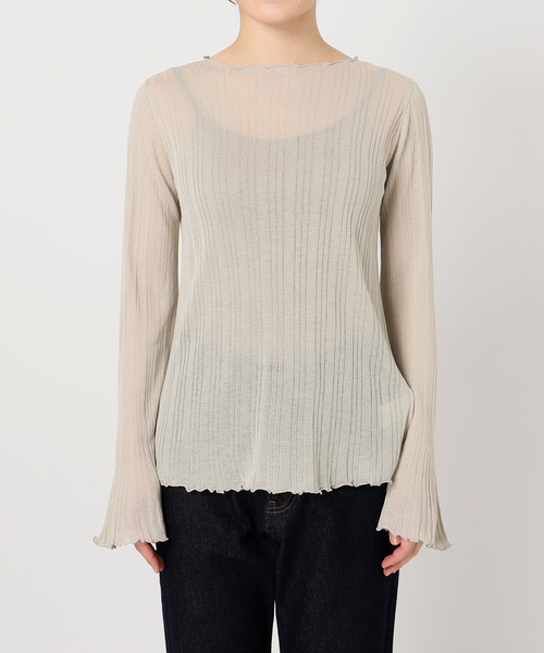 【新品未使用品】IENA SLOBE フレアスリーブ ニット Yahoo!オークション - SLOBE IENA スローブイエナ 23AW フレア