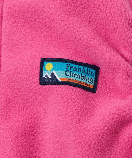 Franklin Climbing(フランクリンクライミング)の「【KIDS】【Franklin Climbing】ナイロンフリースリバーシブルベスト(ベスト・キッズ・チャコールグレー/パープル・LARGE/X-LARGE/XX-LARGE)」の15枚目の写真