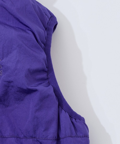 Franklin Climbing(フランクリンクライミング)の「【KIDS】【Franklin Climbing】ナイロンフリースリバーシブルベスト(ベスト・キッズ・チャコールグレー/パープル・LARGE/X-LARGE/XX-LARGE)」の9枚目の写真