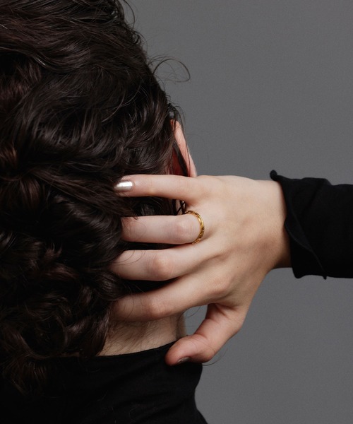CENE(セネ)の「【CENE】セネ/コネクトスリムリング(リング・レディース・ゴールド・#9/#13/#11)」の2枚目の写真
