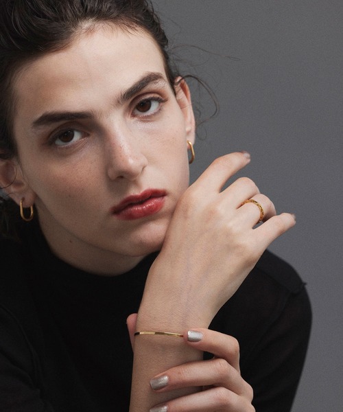 CENE（セネ）の「【CENE】セネ/コネクトスリムリング（リング・レディース・ゴールド・#9/#13/#11）」の12枚目の写真