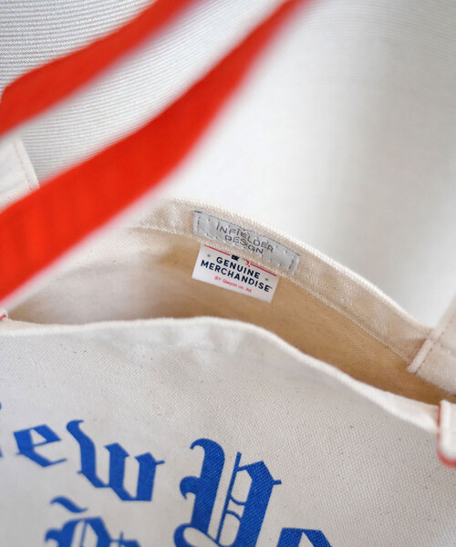SLOBE citron.(スローブシトロン)の「SLOBE citron. MLB OLD ENGLISH WFM TOTE(トートバッグ・レディース・アイボリー・FREE)」の11枚目の写真