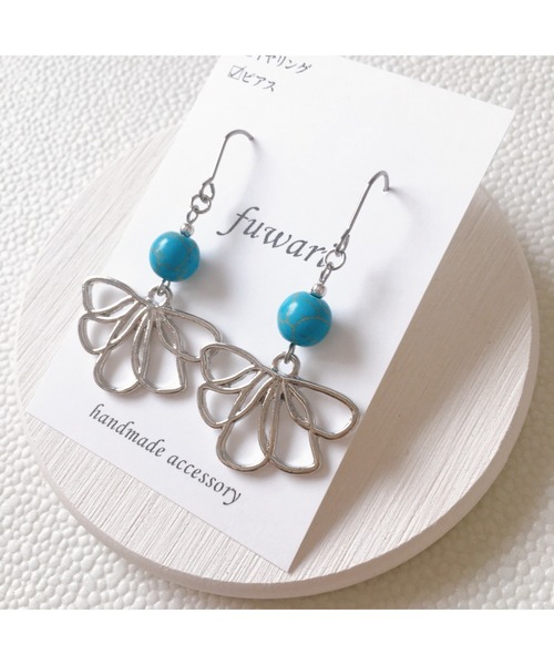 tone(トーン)の「【fuwari】天然石 サージカルステンレス ピアス(MA)(ピアス(両耳用)・レディース・A/C/D/B・FREE)」の11枚目の写真