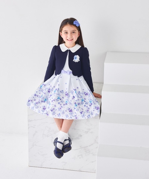 CHOPIN(ショパン)の「パネルフラワーアンサンブル(キッズ/115~130cm CHOPIN(ショパン)の「パネルフラワーアンサンブル(キッズ/115~130cm