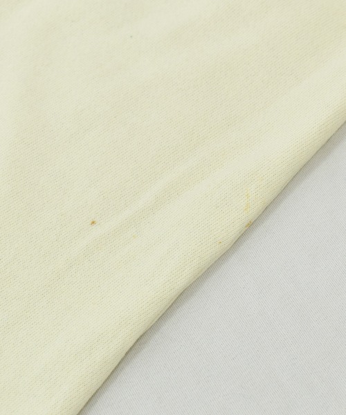 VINTAGE（ヴィンテージ）の「【ヴィンテージ古着】80's ヒツジ アニマルプリント クルーネックスウェット USA製（スウェット・メンズ・イエロー・LARGE）」の6枚目の写真