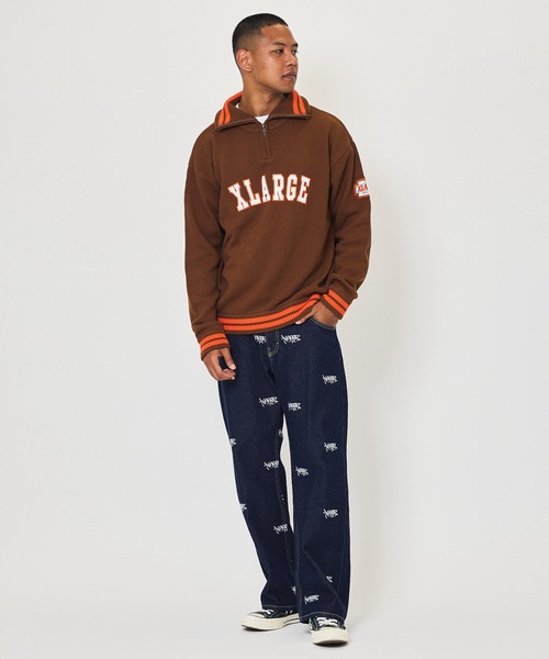 XLARGE(エクストララージ)の「ALLOVER LOGO DENIM PANTS(デニムパンツ・メンズ・インディゴブルー/ブラック・32inch/30inch/36inch/34inch)」の18枚目の写真