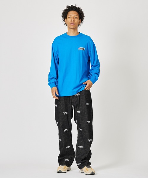 XLARGE(エクストララージ)の「ALLOVER LOGO DENIM PANTS(デニムパンツ・メンズ・インディゴブルー/ブラック・32inch/30inch/36inch/34inch)」の21枚目の写真