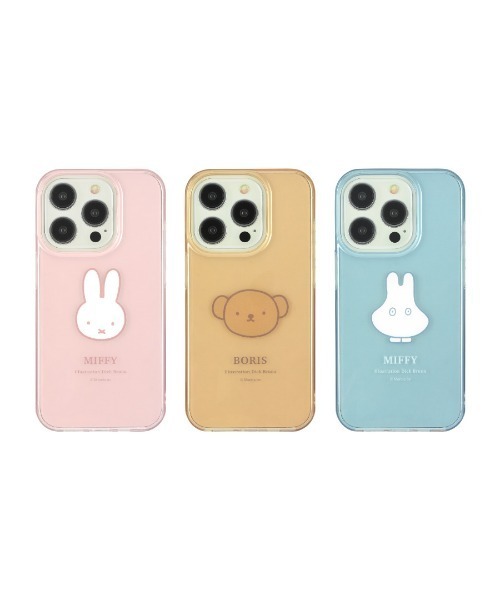 Miffy( ミッフィー)の「miffy/ミッフィー iPhone 15 Pro対応ソフトケース(スマホケース/カバー・レディース・ベージュ/ブルー/ピンク・ONE SIZE)」の6枚目の写真