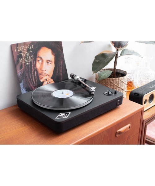 BEAMS RECORDS（ビームスレコーズ）の「House of Marley / Stir It Up Wireless Turntable & Get Together Duo Black Bundle（レコード・メンズ・ブラック・ONE SIZE）」の2枚目の写真
