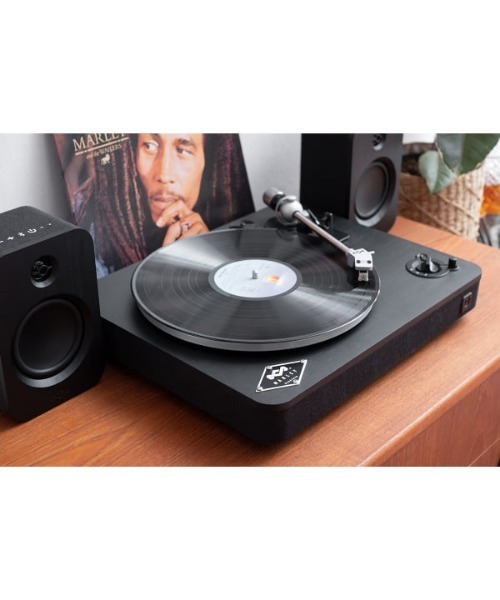 BEAMS RECORDS（ビームスレコーズ）の「House of Marley / Stir It Up Wireless Turntable & Get Together Duo Black Bundle（レコード・メンズ・ブラック・ONE SIZE）」の3枚目の写真